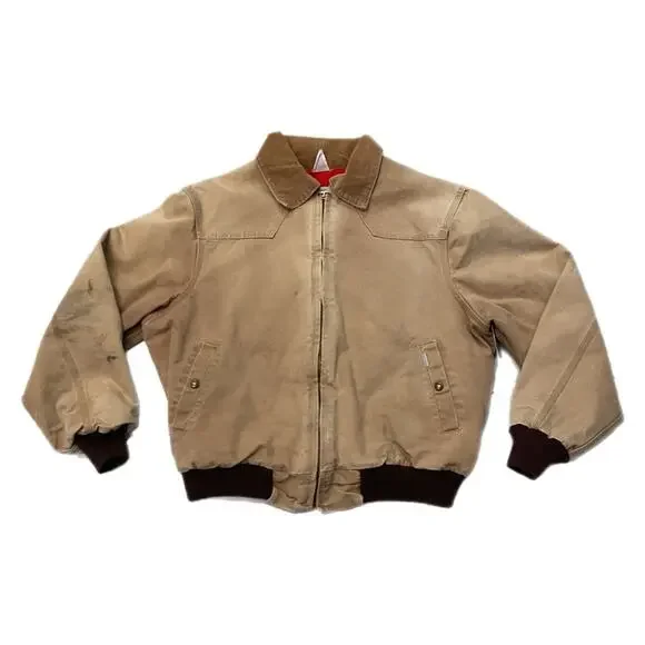 Vintage 90’s Tan Carhartt Jacket - Picture 1 of 7